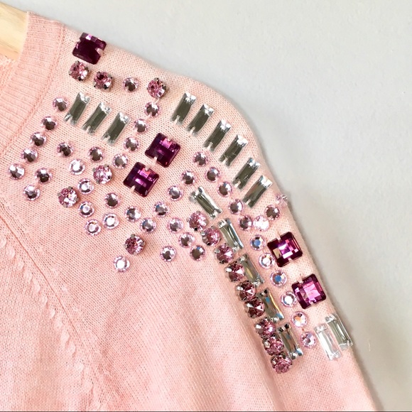Mercer Street Studio Sweaters - Embellished pink Sweater M